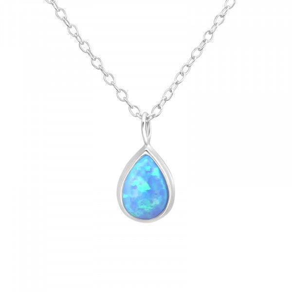 Pear Necklace 925 Sterling Silver