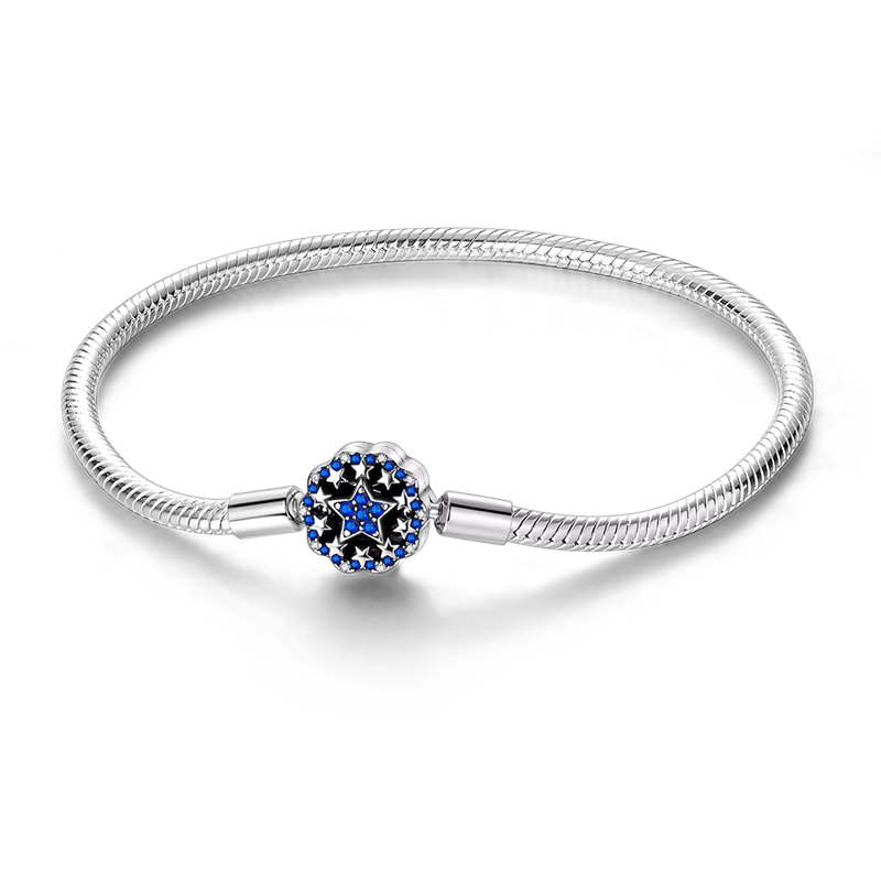 Women’s Silver Charm Bracelet – Heart, Dreamcatcher & Butterfly Design, DIY-Friendly