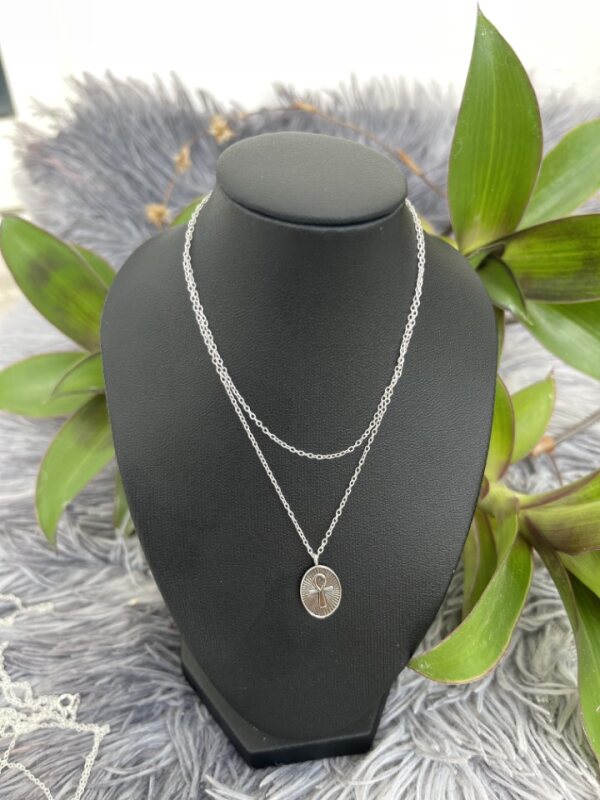 Cross Sterling Silver Necklace