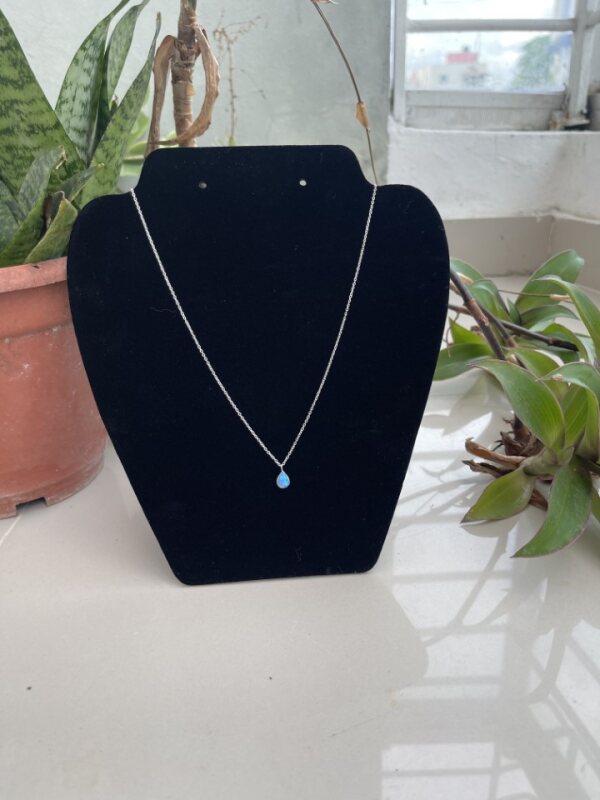 Pear Necklace 925 Sterling Silver